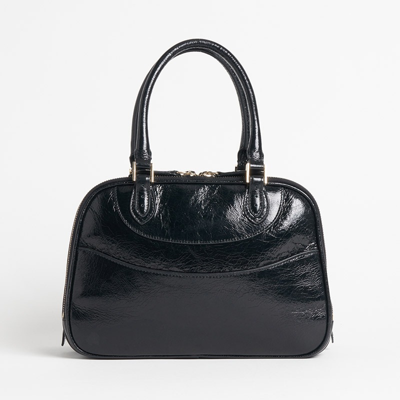 BIJOUX ビジューパテント カーフ ブラック