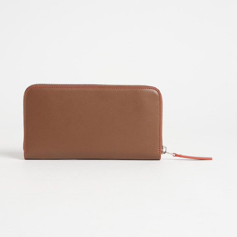 Blason Long Zip Wallet ブラゾン 長財布(ZIP) スムースカーフ カネル