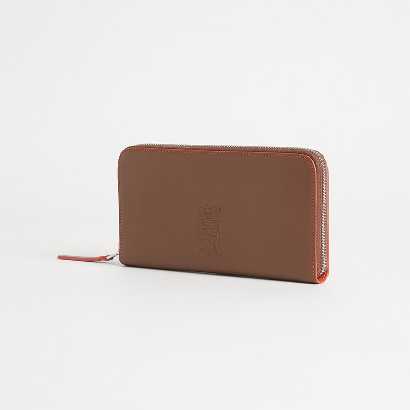 Blason Long Zip Wallet ブラゾン 長財布(ZIP) スムースカーフ カネル