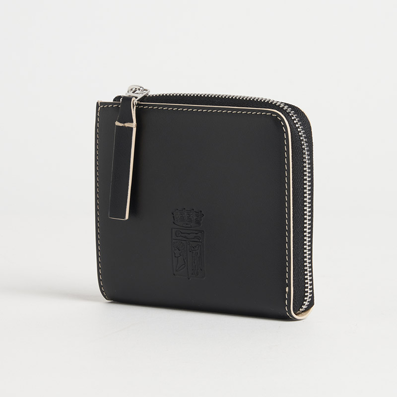 Blason Coin Card Case ブラゾン コインカードケース スムースカーフ ノワール