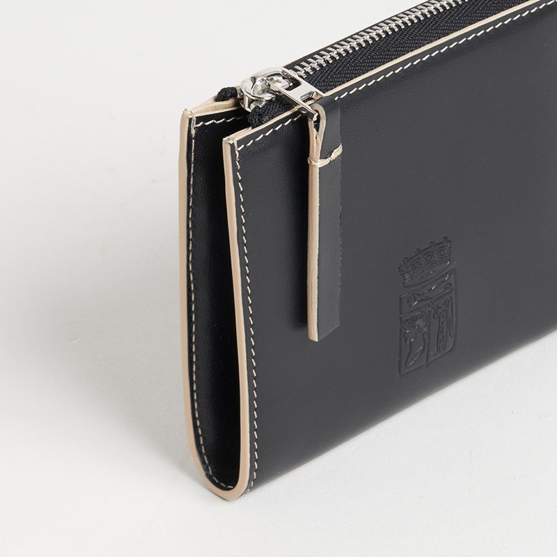 Blason Coin Card Case ブラゾン コインカードケース スムースカーフ ノワール