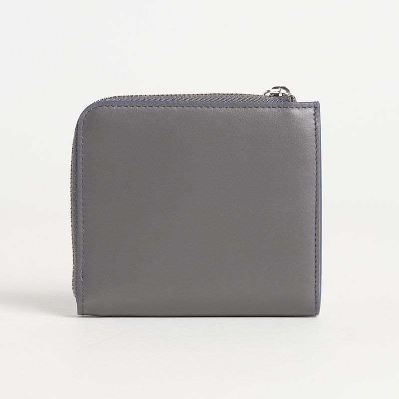 Blason Coin Card Case ブラゾン コインカードケース スムースカーフ グリ