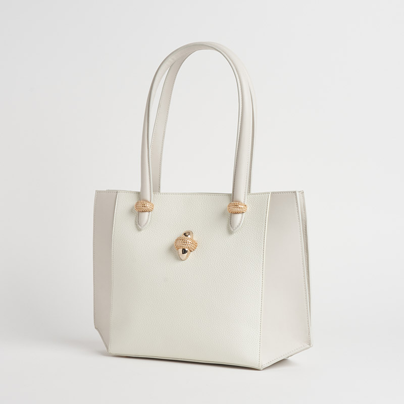 Traviata Bis Sac de Jour トラヴィアータ ビス サック ド ジュール カーフ アイボリー