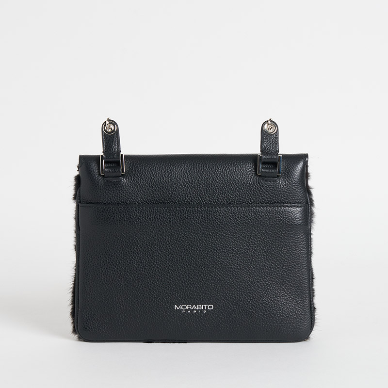 Vendome Bis Pochette ヴァンドームビス・ポシェット ミンク×カーフ ブラック