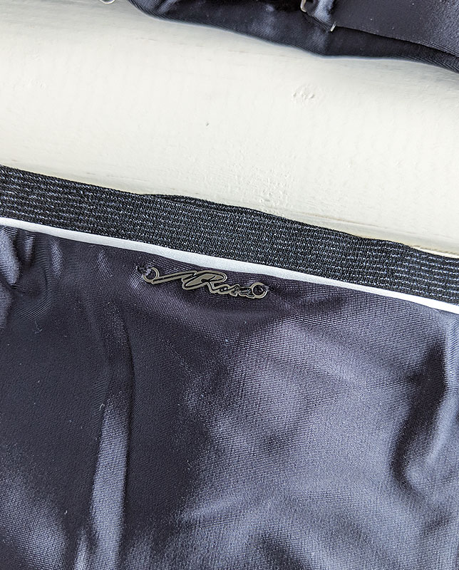 ハイウエスト三角水着 ブラック Morena Rosa