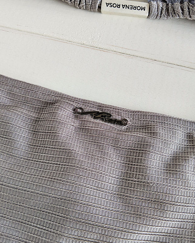 スウェード調ハイウエスト水着 Morena Rosa