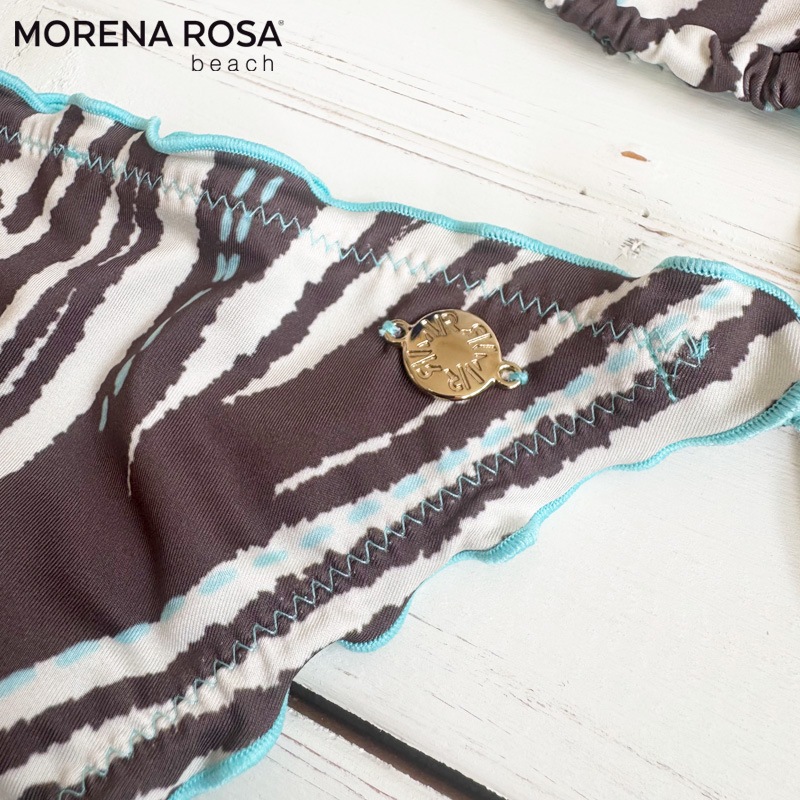 Morena Rosa モレナローザ ネオアニマル柄トライアングル水着 ブラジリアンビキニ