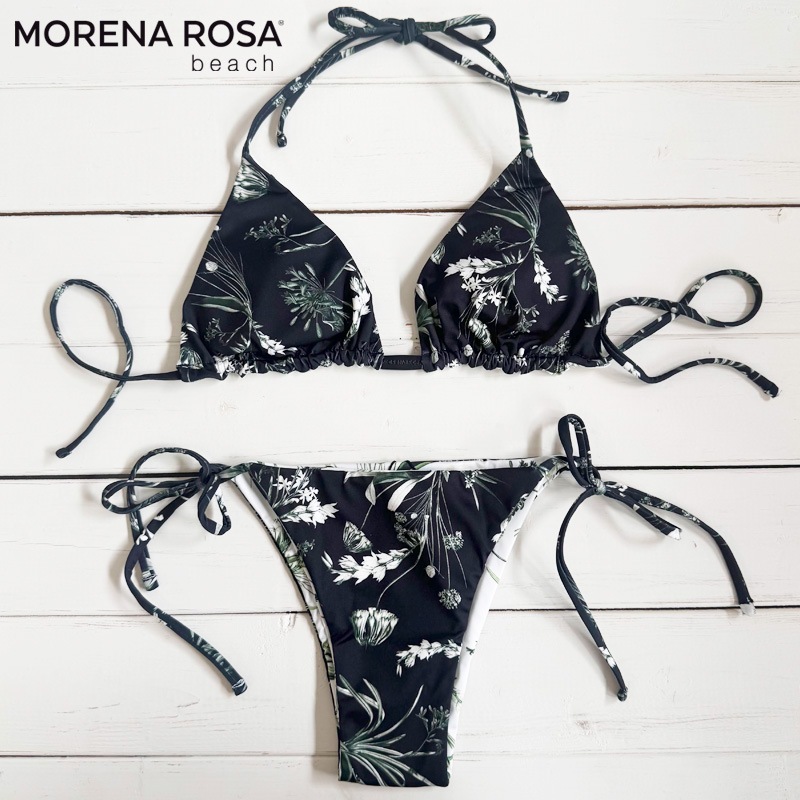 Morena Rosa モレナローザ 小花柄リバーシブルトライアングル水着 ブラジリアンビキニ