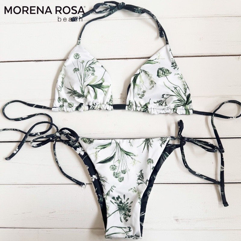 Morena Rosa モレナローザ 小花柄リバーシブルトライアングル水着 ブラジリアンビキニ