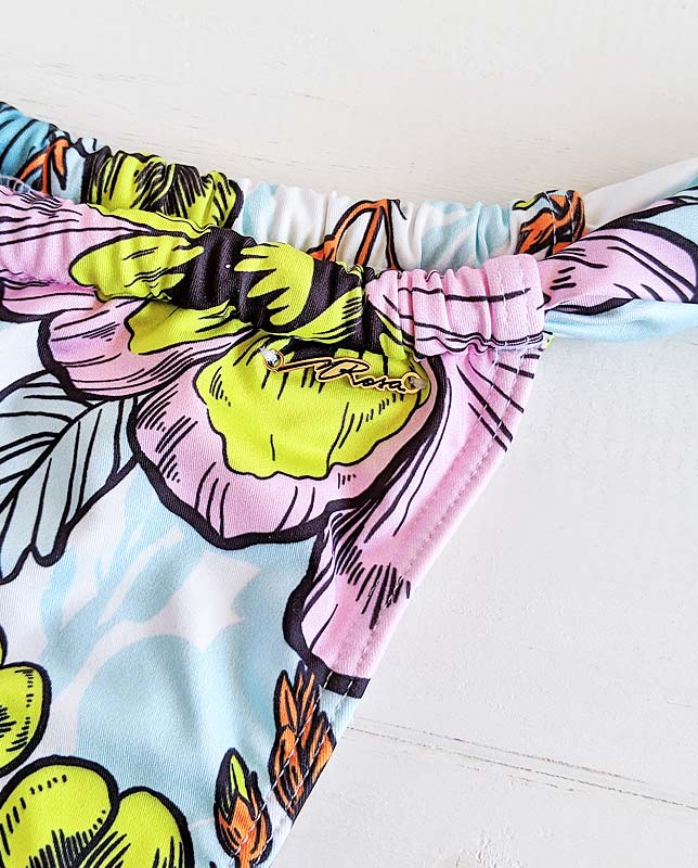 パステル大花柄プッシュパッド水着 Morena Rosa