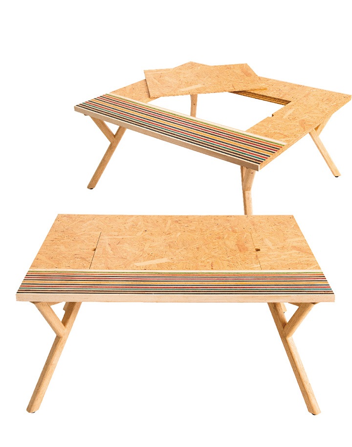 CAMPING TABLE 02 Mountain Hut Series MoreThan Furniture