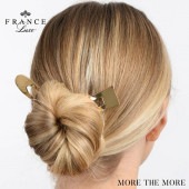 フランスラックス メタル シニヨン ピン ペア(ゴールド)|ヘアアクセサリー|アイテム
