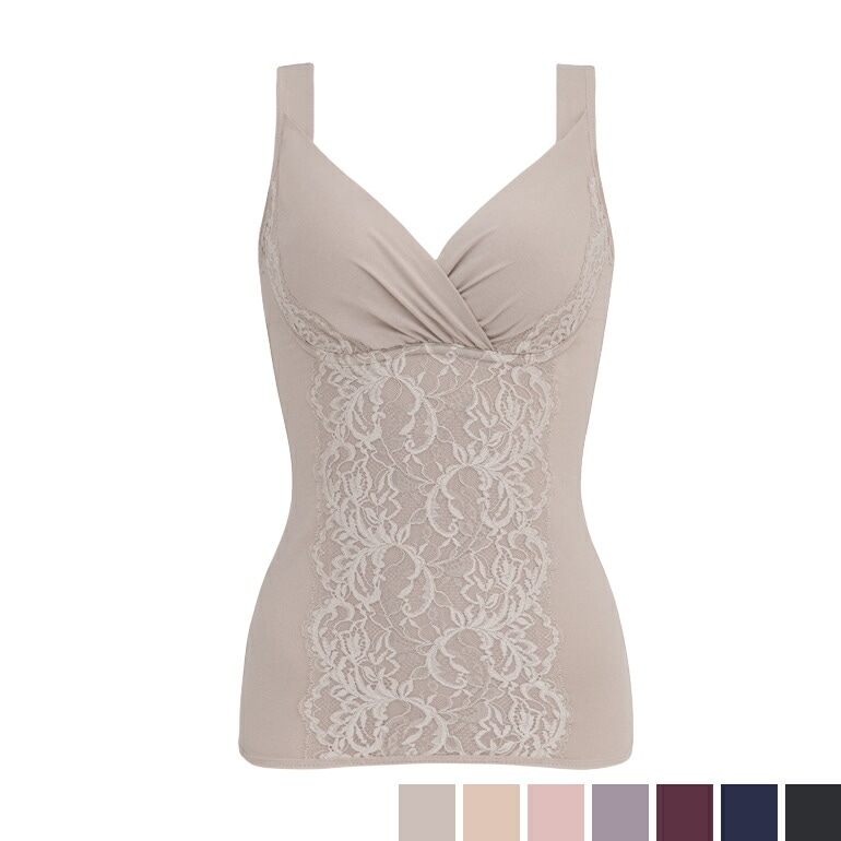 ブラデリスニューヨーク 綿混トリプルキャッチFITブラキャミ23