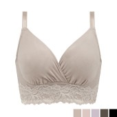 BRADELIS NEWYORK peace ブラデリス 綿混ハイブリッドハートカップブラ|ブラジャー|アイテム