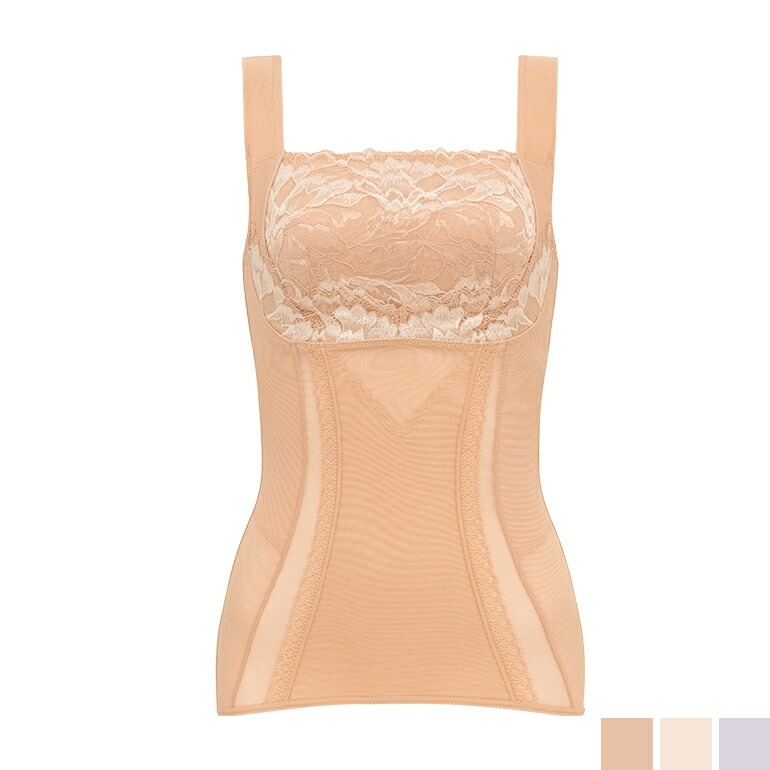 BRADELIS NEWYORK ブラデリスニューヨーク 楽なのに細みえ レーシーバストアップシェイパー24