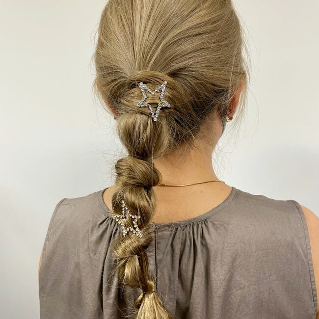 フランスラックス スター ティージ ボウル 2個セット(ゴールド/シルバー)