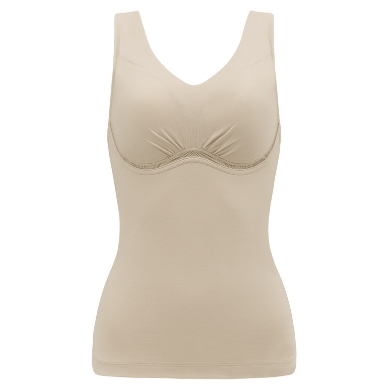 ブラデリスニューヨーク 兵藤ゆき共同開発 ゆきねえ 365綿混モアらく快適フルカップ ブラキャミ24