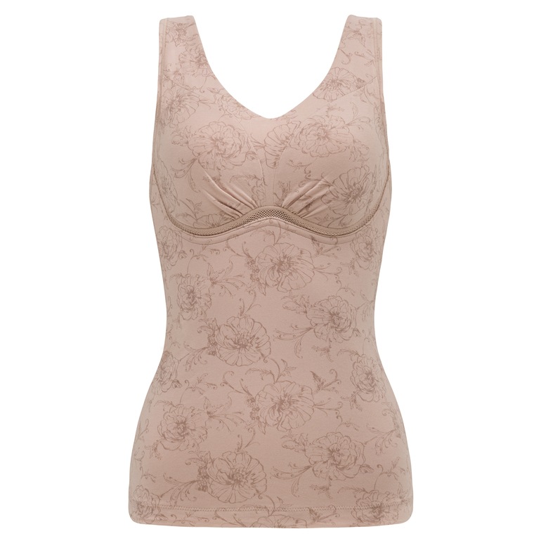 ブラデリスニューヨーク 兵藤ゆき共同開発 ゆきねえ 365綿混モアらく快適フルカップ ブラキャミ24