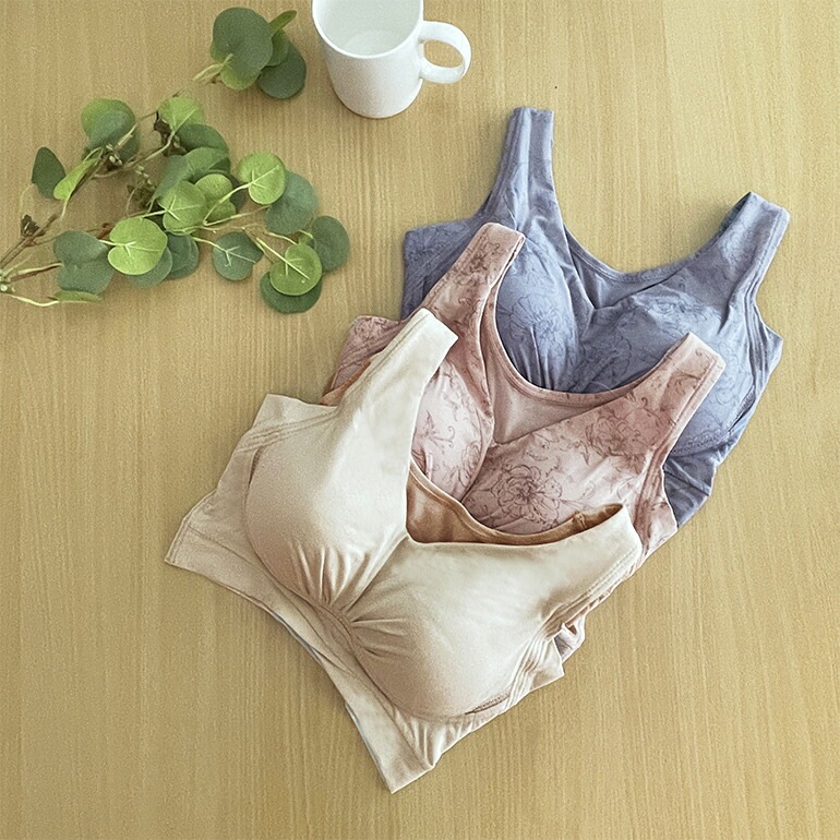 ブラデリスニューヨーク 兵藤ゆき共同開発 ゆきねえ 365綿混モアらく快適フルカップブラ24