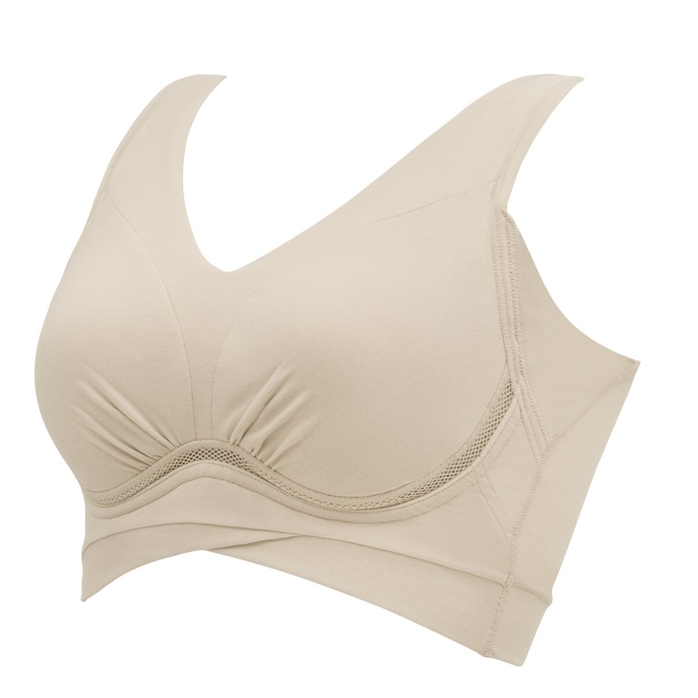 ブラデリスニューヨーク 兵藤ゆき共同開発 ゆきねえ 365綿混モアらく快適フルカップブラ24