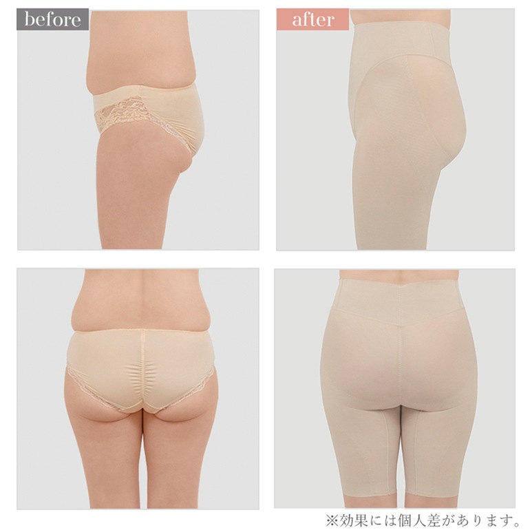 ブラデリスニューヨーク 兵藤ゆき共同開発 ゆきねえ 365綿混モアらく快適ヒップサポートガードル24