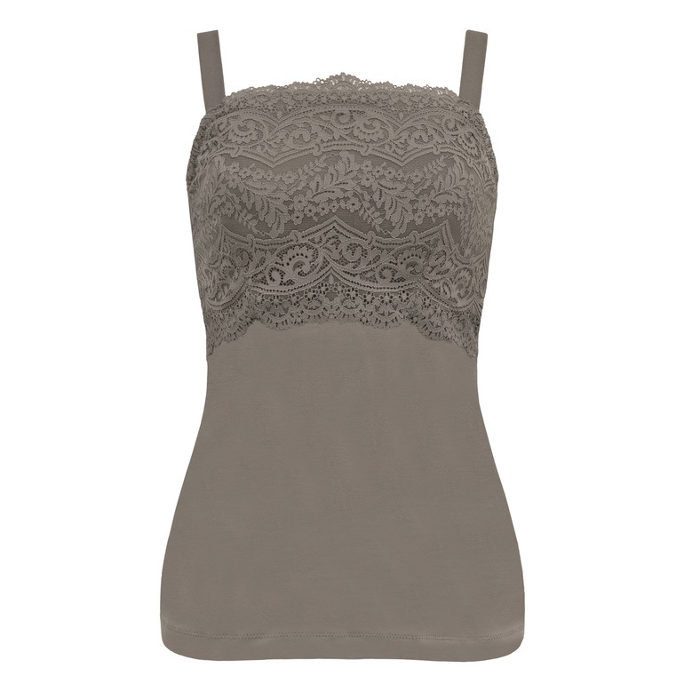 カヤビューティラボ マドレーヌカップ綿混ブラキャミ