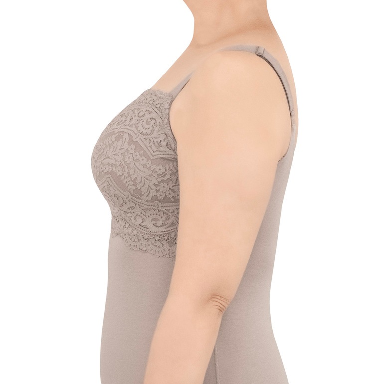 カヤビューティラボ マドレーヌカップ綿混ブラキャミ