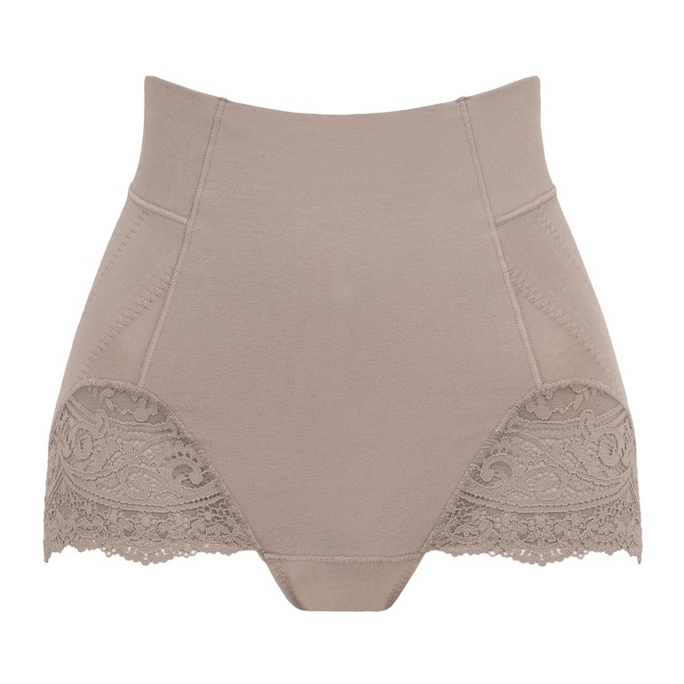 カヤビューティラボ やわらか綿混ハイウエストショーツ24