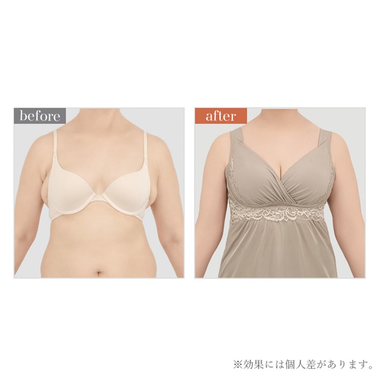 新品】BRNYピース 綿混キャッチャーカップブラキャミ/LL Amazon