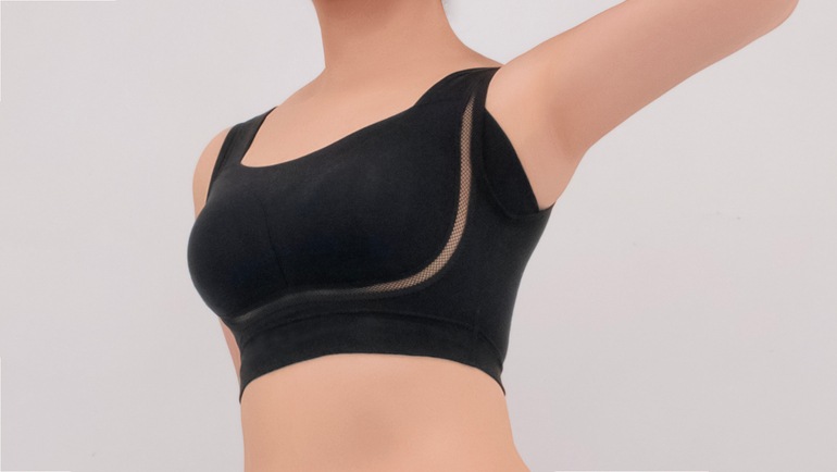 【兵藤ゆき共同開発】ゆきねえとろける肌触りシルク混ブラ