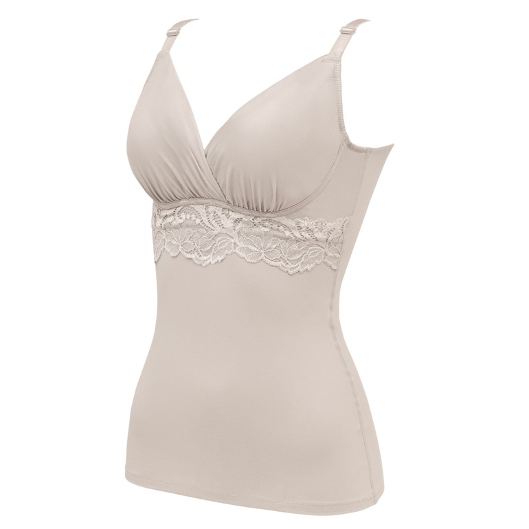 ブラデリスニューヨーク 綿混ハイブリッドデイリーハートカップブラキャミ