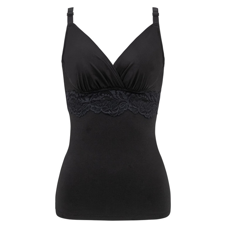 ブラデリスニューヨーク 綿混ハイブリッドデイリーハートカップブラキャミ