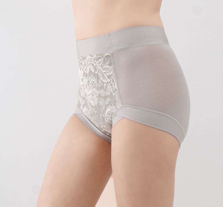 ブラデリス きゅっと 綿混 レーシー ショーツ 23