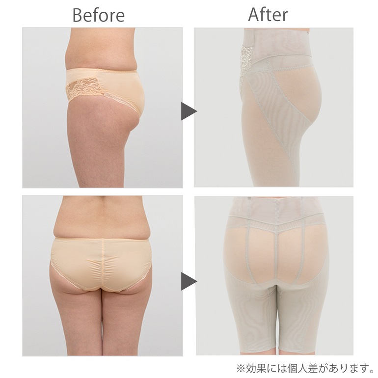 ブラデリス きゅっと レーシー ヒップアップ ガードル 23