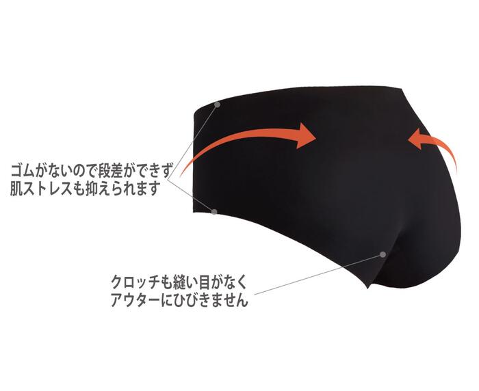 スムーン 究極の無縫製 スタンダードショーツ