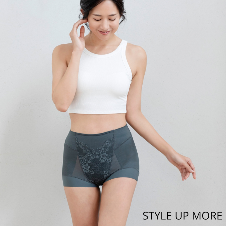 【2枚組】芦屋美整体 シームレス骨盤スリムショーツエアリー