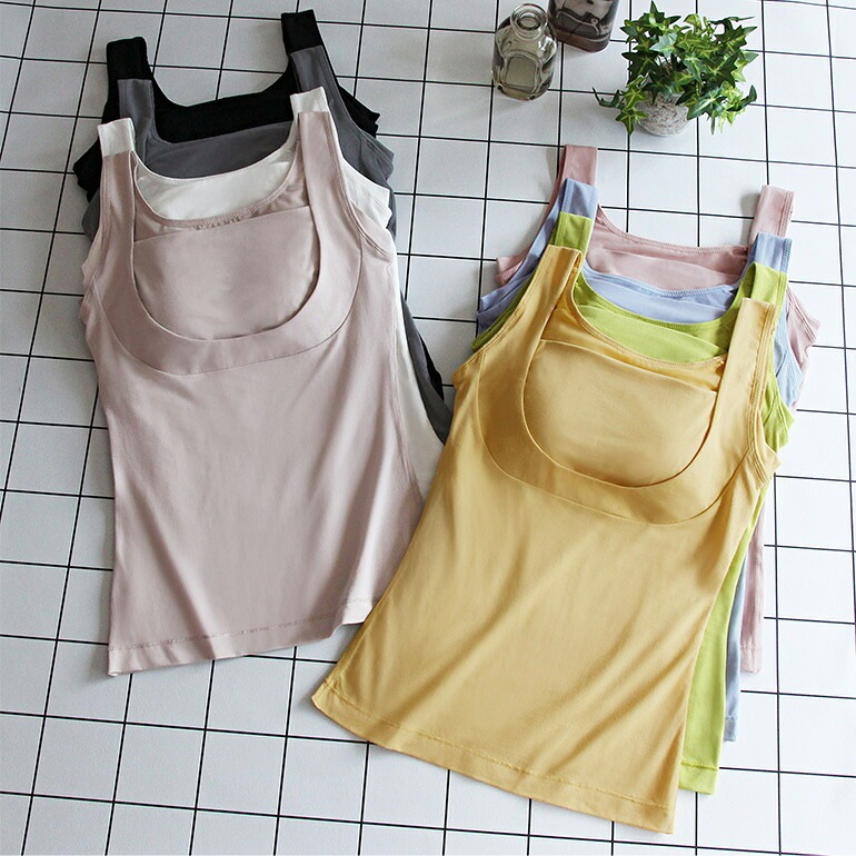 ブラデリスニューヨーク BRNYピース 綿混楽々デイリーバストキープブラキャミ