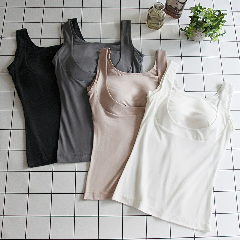 ブラデリスニューヨーク BRNYピース 綿混楽々デイリーバストキープブラキャミ