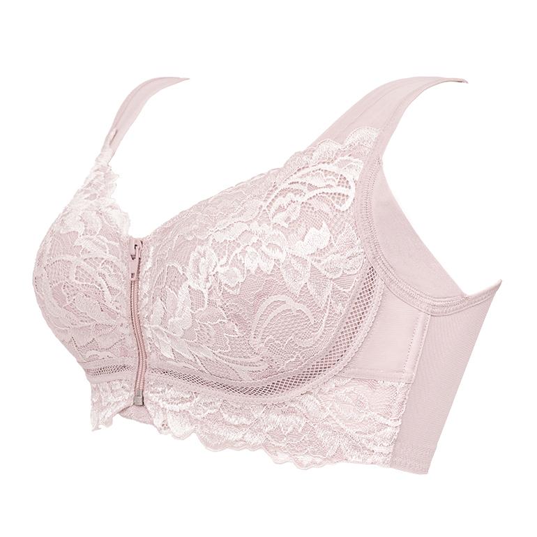 ブラデリスニューヨーク BRNYピース すらっと細く見えるフロントファスナーブラ レースタイプ