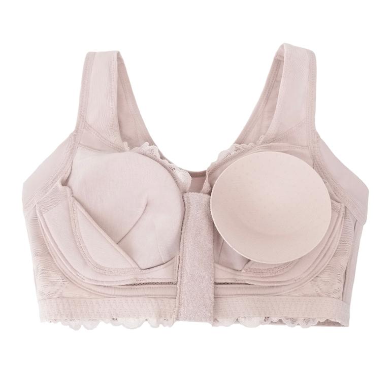 ブラデリスニューヨーク BRNYピース すらっと細く見えるフロントファスナーブラ レースタイプ