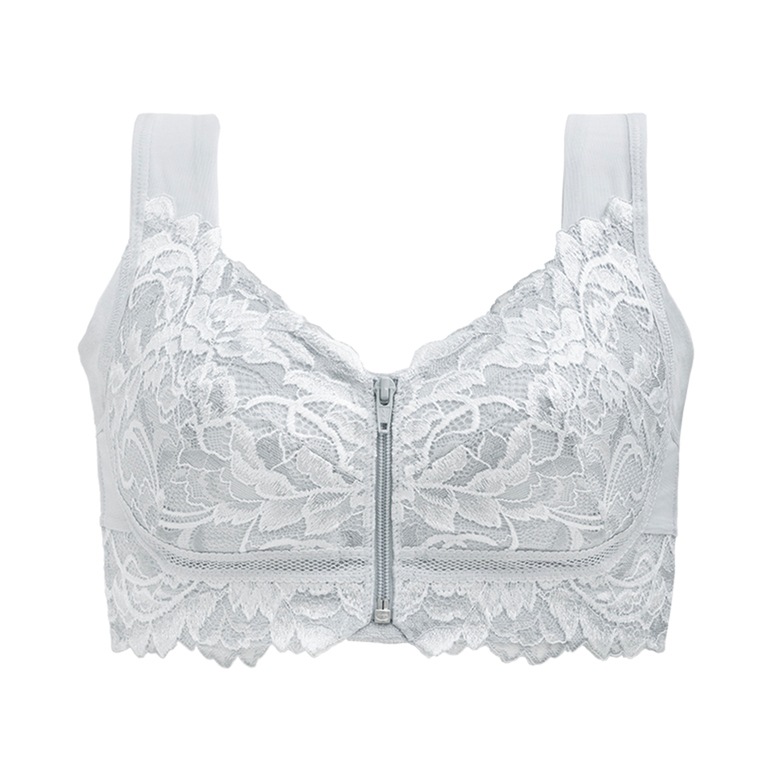 ブラデリスニューヨーク BRNYピース すらっと細く見えるフロントファスナーブラ レースタイプ