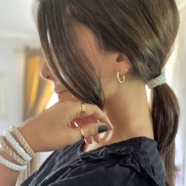 フランスラックス ポニーテールチューブ 8P(サンド)