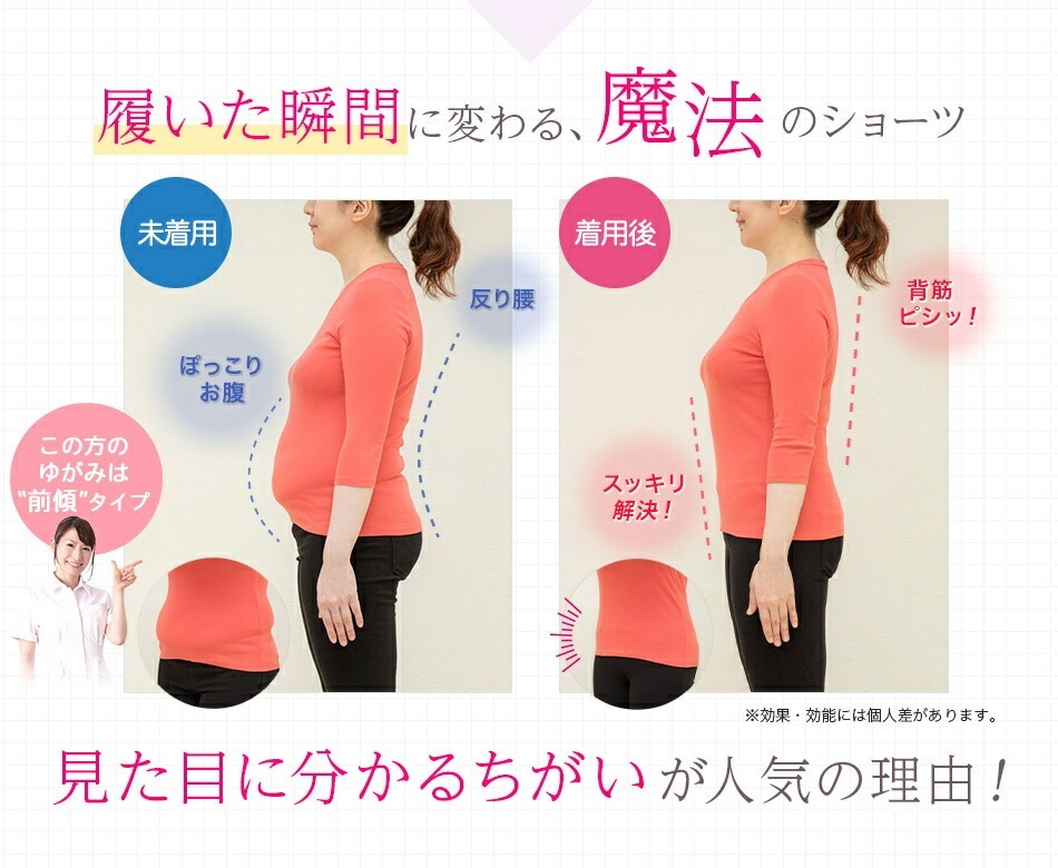 芦屋美整体 綿混あったか骨盤スリムスタイルショーツ