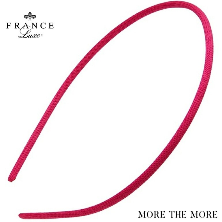 フランスラックス スキニー スポーツ ヘッドバンド(フクシア)