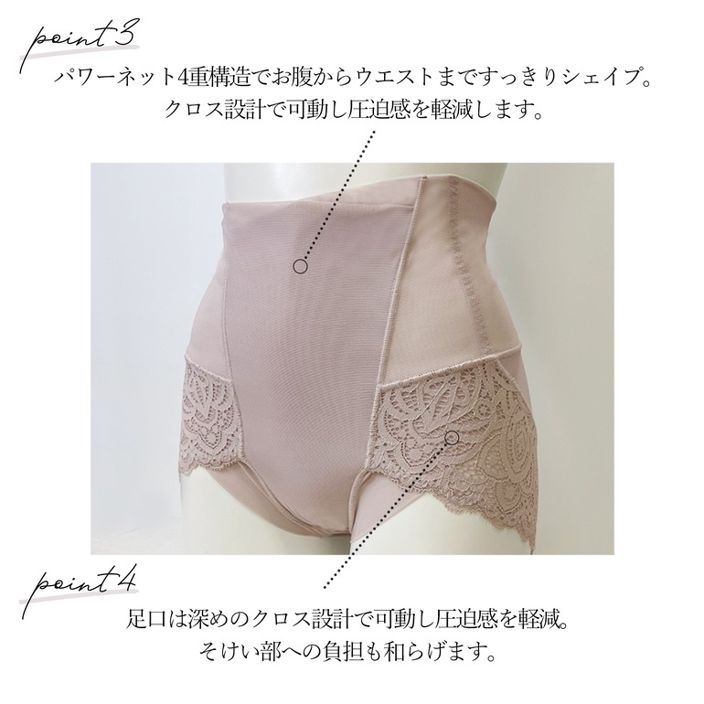 BRADELIS NEWYORK カヤビューティラボ レーシーハイウエストショーツ24