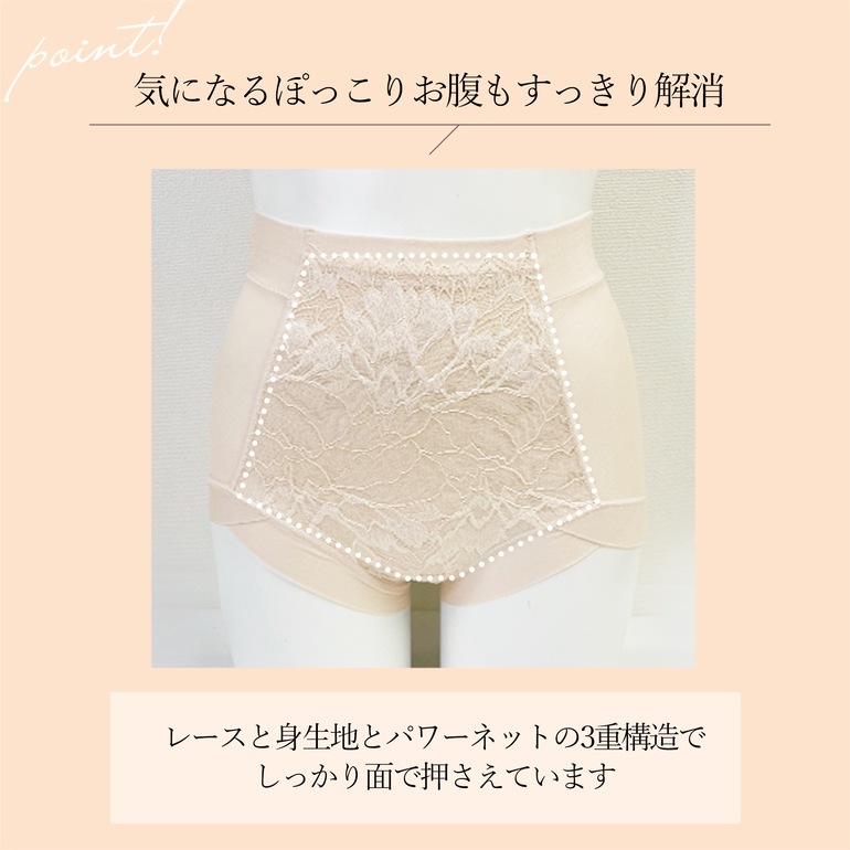 BRADELIS NEWYORK ブラデリスニューヨーク 楽なのにすっぽりレーシーショーツ24