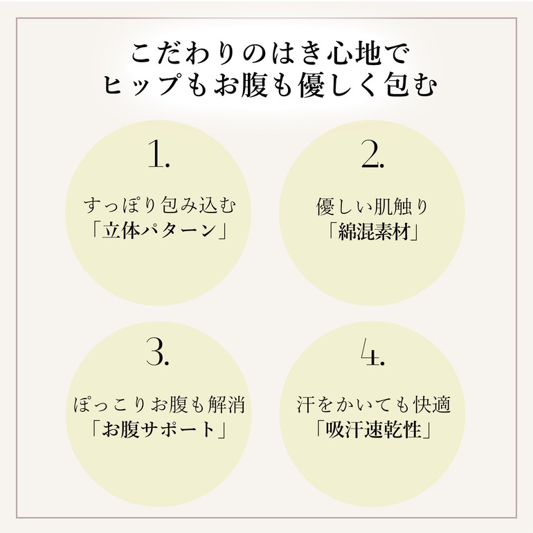 BRADELIS NEWYORK ブラデリスニューヨーク 楽なのにすっぽりショーツ24