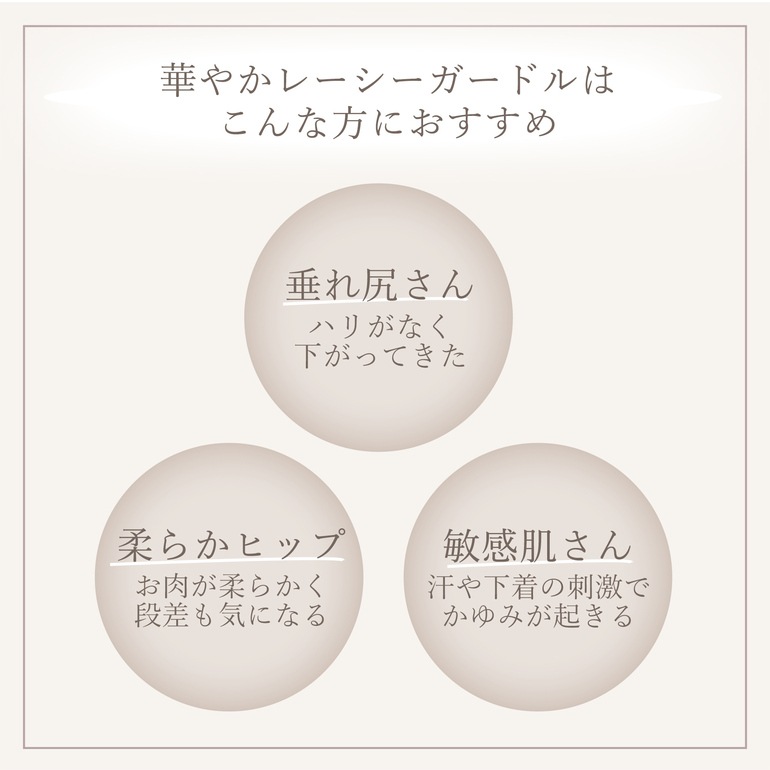 ブラデリスニューヨーク 華やかレーシーガードル24