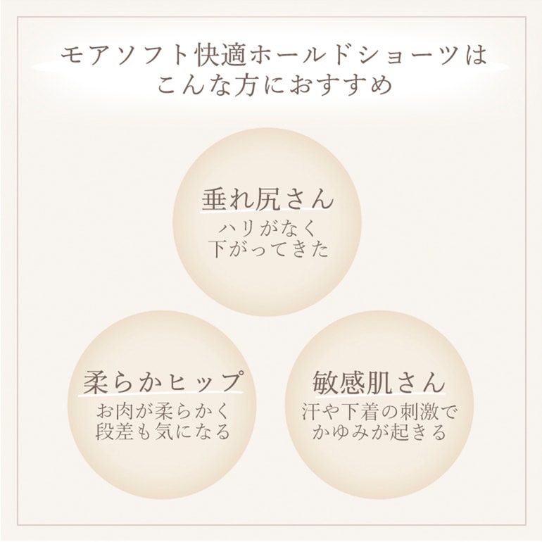 ブラデリスニューヨーク 兵藤ゆき共同開発 ゆきねえモアソフト快適ホールドショーツ24