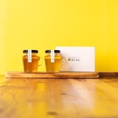 限定ギフト　山形のはちみつ　百花蜜・アカシア（ビン）　１2０ｇ各1個　国産　 